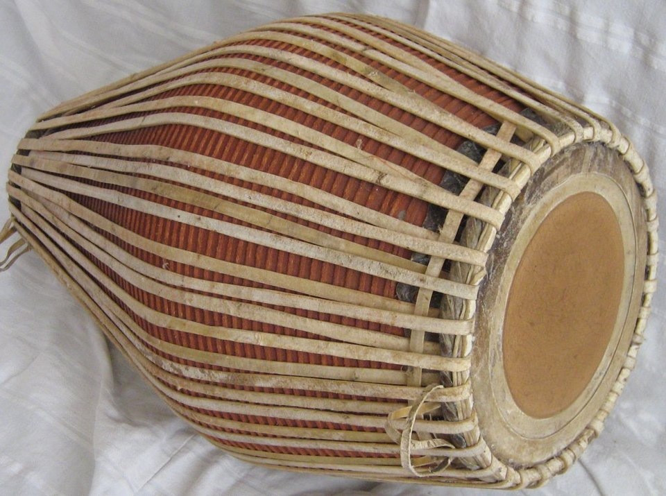 Bass head of Khol drum from eastern India
