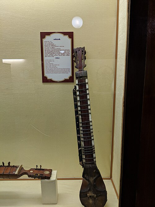 Esraj bowed string instrument from Punjab / West Bengal