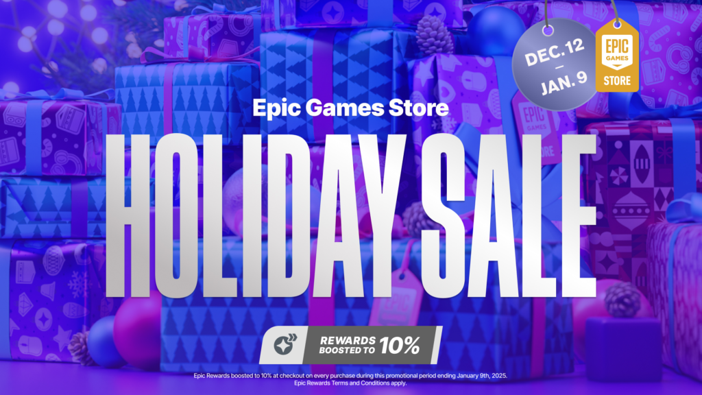 Epic games holiday Sale