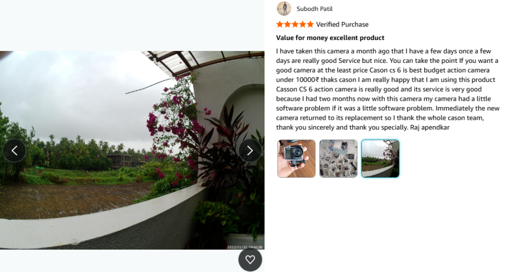 cason cs6 image quality