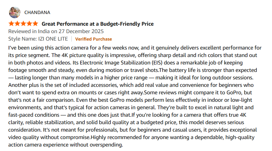 izi one plus 5k review